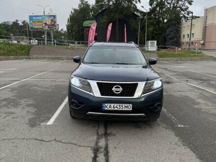 Ниссан Патфайндер 2014 в Чернигове на Automoto.ua Синий Ниссан Патфайндер, объемом двигателя 3.5 л и пробегом 235 тыс. км за 12500 $, фото 1 на Automoto.ua