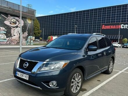 Синій Ніссан Патфайндер, об'ємом двигуна 3.5 л та пробігом 229 тис. км за 13500 $, фото 1 на Automoto.ua