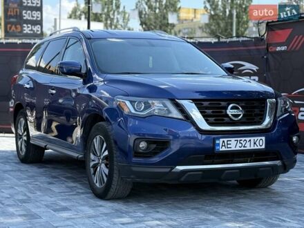Ниссан Патфайндер 2016 в Днепре (Днепропетровске) на Automoto.ua Синий Ниссан Патфайндер, объемом двигателя 3.5 л и пробегом 121 тыс. км за 16999 $, фото 1 на Automoto.ua