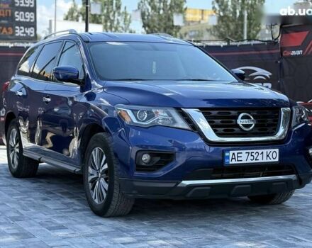 Ніссан Патфайндер 2016 у Дніпро (Дніпропетровську) на Automoto.ua Синій Ніссан Патфайндер, об'ємом двигуна 3.5 л та пробігом 121 тис. км за 16499 $, фото 1 на Automoto.ua