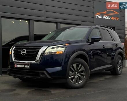 Синій Ніссан Патфайндер, об'ємом двигуна 3.5 л та пробігом 98 тис. км за 32900 $, фото 1 на Automoto.ua