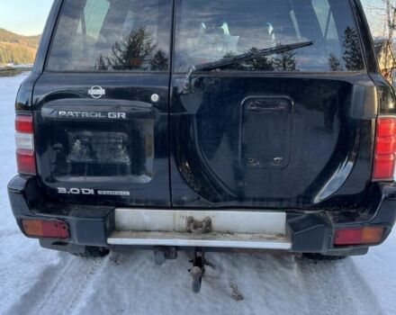 Черный Ниссан Патрол, объемом двигателя 3 л и пробегом 200 тыс. км за 8300 $, фото 4 на Automoto.ua