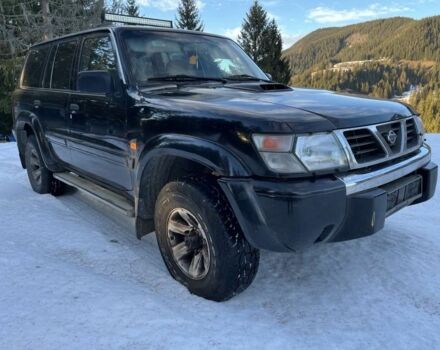 Черный Ниссан Патрол, объемом двигателя 3 л и пробегом 200 тыс. км за 8300 $, фото 2 на Automoto.ua
