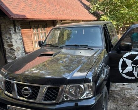 Черный Ниссан Патрол, объемом двигателя 3 л и пробегом 208 тыс. км за 20500 $, фото 1 на Automoto.ua