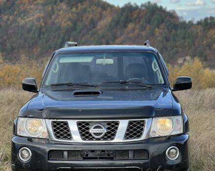 Черный Ниссан Патрол, объемом двигателя 3 л и пробегом 193 тыс. км за 10000 $, фото 1 на Automoto.ua