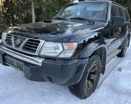 Черный Ниссан Патрол, объемом двигателя 3 л и пробегом 200 тыс. км за 8300 $, фото 1 на Automoto.ua