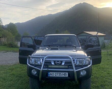 Черный Ниссан Патрол, объемом двигателя 3 л и пробегом 130 тыс. км за 17700 $, фото 1 на Automoto.ua