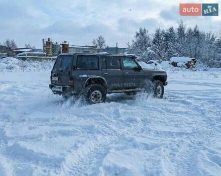 Серый Ниссан Патрол, объемом двигателя 2.8 л и пробегом 238 тыс. км за 14500 $, фото 4 на Automoto.ua