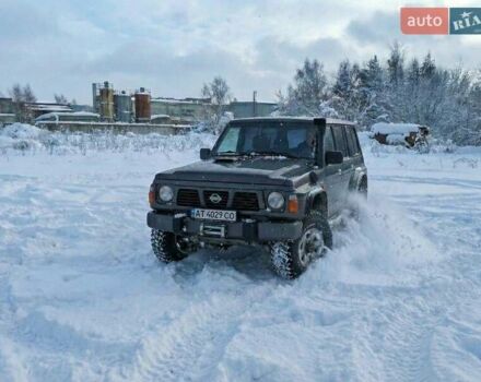 Серый Ниссан Патрол, объемом двигателя 2.8 л и пробегом 238 тыс. км за 14500 $, фото 1 на Automoto.ua