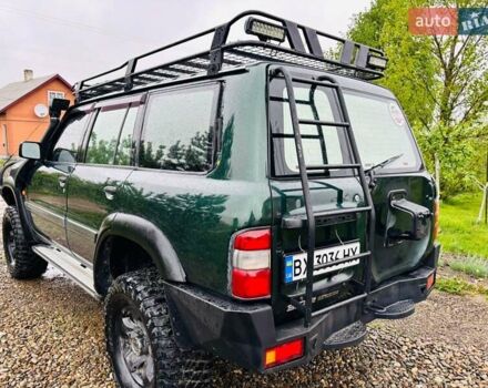 Зеленый Ниссан Патрол, объемом двигателя 3 л и пробегом 323 тыс. км за 16500 $, фото 11 на Automoto.ua
