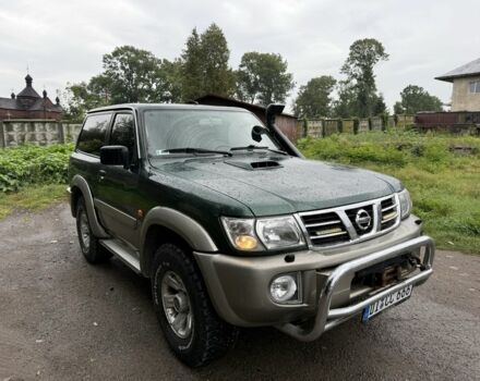 Зеленый Ниссан Патрол, объемом двигателя 3 л и пробегом 212 тыс. км за 8600 $, фото 2 на Automoto.ua