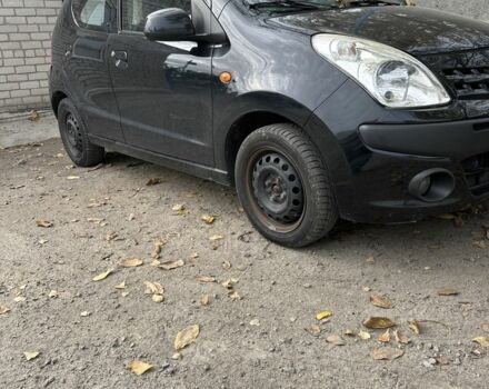 Черный Ниссан Пиксо, объемом двигателя 1 л и пробегом 150 тыс. км за 3300 $, фото 6 на Automoto.ua