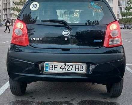 Черный Ниссан Пиксо, объемом двигателя 1 л и пробегом 49 тыс. км за 6000 $, фото 2 на Automoto.ua