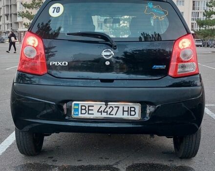 Черный Ниссан Пиксо, объемом двигателя 1 л и пробегом 49 тыс. км за 6000 $, фото 3 на Automoto.ua