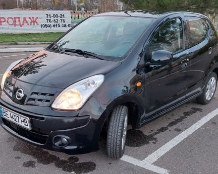 Черный Ниссан Пиксо, объемом двигателя 1 л и пробегом 49 тыс. км за 6000 $, фото 1 на Automoto.ua