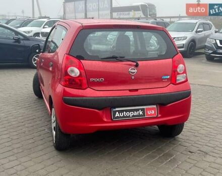 Красный Ниссан Пиксо, объемом двигателя 1 л и пробегом 187 тыс. км за 4490 $, фото 6 на Automoto.ua