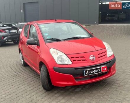 Красный Ниссан Пиксо, объемом двигателя 1 л и пробегом 187 тыс. км за 4490 $, фото 12 на Automoto.ua
