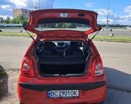 Красный Ниссан Пиксо, объемом двигателя 1 л и пробегом 180 тыс. км за 3850 $, фото 3 на Automoto.ua