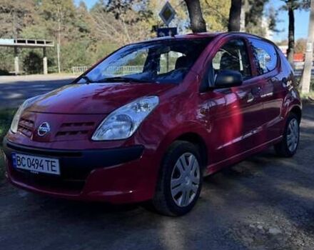 Красный Ниссан Пиксо, объемом двигателя 1 л и пробегом 183 тыс. км за 3900 $, фото 1 на Automoto.ua