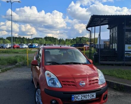 Красный Ниссан Пиксо, объемом двигателя 1 л и пробегом 180 тыс. км за 3850 $, фото 1 на Automoto.ua