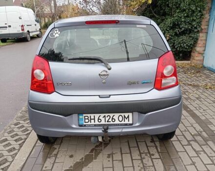 Синий Ниссан Пиксо, объемом двигателя 1 л и пробегом 170 тыс. км за 3600 $, фото 3 на Automoto.ua