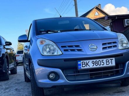 Синий Ниссан Пиксо, объемом двигателя 1 л и пробегом 123 тыс. км за 4800 $, фото 1 на Automoto.ua
