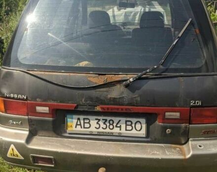 Чорний Ніссан Прерія, об'ємом двигуна 2 л та пробігом 400 тис. км за 750 $, фото 2 на Automoto.ua