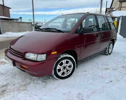Красный Ниссан Прерия, объемом двигателя 2 л и пробегом 250 тыс. км за 1500 $, фото 1 на Automoto.ua