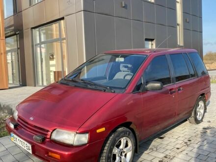 Ніссан Прерія 1993 у Хмельницькому на Automoto.ua Червоний Ніссан Прерія, об'ємом двигуна 2.4 л та пробігом 347 тис. км за 1499 $, фото 1 на Automoto.ua