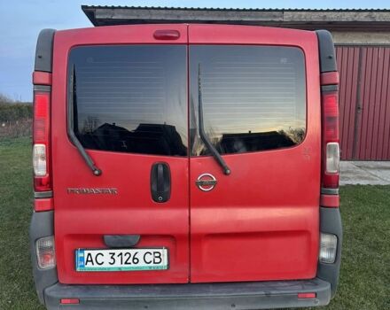 Червоний Ніссан Прімастар, об'ємом двигуна 2 л та пробігом 363 тис. км за 9500 $, фото 1 на Automoto.ua