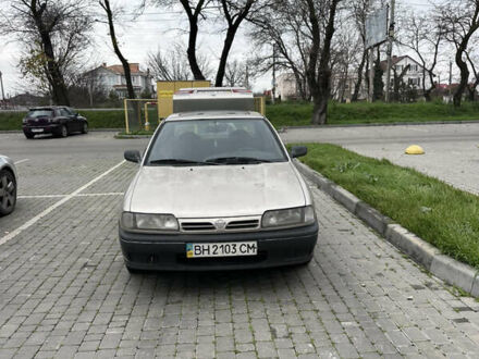 Бежевый Ниссан Примера, объемом двигателя 2 л и пробегом 200 тыс. км за 1500 $, фото 1 на Automoto.ua