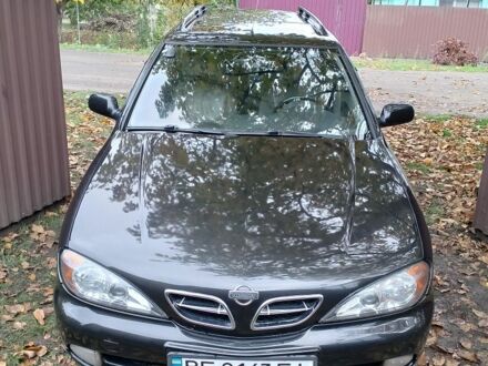 Черный Ниссан Примера, объемом двигателя 2 л и пробегом 212 тыс. км за 2700 $, фото 1 на Automoto.ua