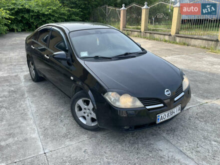 Ніссан Прімера 2005 у Тячеве на Automoto.ua Чорний Ніссан Прімера, об'ємом двигуна 2 л та пробігом 187 тис. км за 3600 $, фото 1 на Automoto.ua