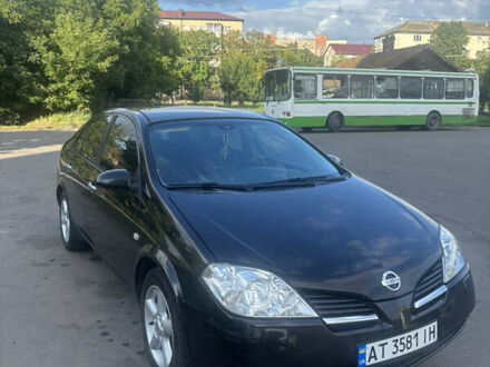 Ніссан Прімера 2007 у Калуше на Automoto.ua Чорний Ніссан Прімера, об'ємом двигуна 1.8 л та пробігом 350 тис. км за 3500 $, фото 1 на Automoto.ua