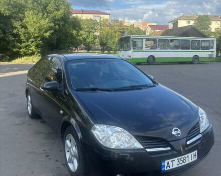 Черный Ниссан Примера, объемом двигателя 1.8 л и пробегом 350 тыс. км за 3500 $, фото 1 на Automoto.ua