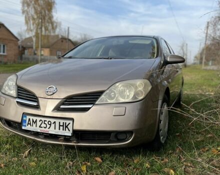 Коричневый Ниссан Примера, объемом двигателя 1.9 л и пробегом 250 тыс. км за 4400 $, фото 4 на Automoto.ua