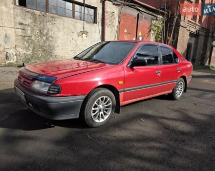 Красный Ниссан Примера, объемом двигателя 2 л и пробегом 403 тыс. км за 2900 $, фото 1 на Automoto.ua