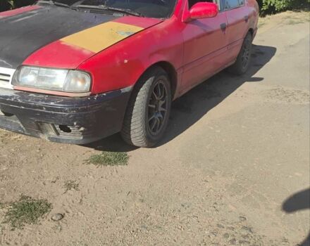 Червоний Ніссан Прімера, об'ємом двигуна 2 л та пробігом 320 тис. км за 1500 $, фото 1 на Automoto.ua