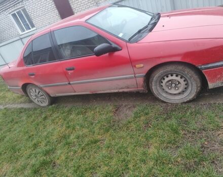 Червоний Ніссан Прімера, об'ємом двигуна 1.6 л та пробігом 400 тис. км за 1300 $, фото 1 на Automoto.ua