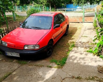 Красный Ниссан Примера, объемом двигателя 1.6 л и пробегом 0 тыс. км за 800 $, фото 1 на Automoto.ua