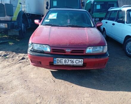 Красный Ниссан Примера, объемом двигателя 2 л и пробегом 273 тыс. км за 1300 $, фото 1 на Automoto.ua