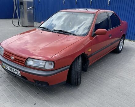 Красный Ниссан Примера, объемом двигателя 2 л и пробегом 399 тыс. км за 1450 $, фото 3 на Automoto.ua