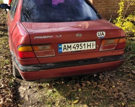 Красный Ниссан Примера, объемом двигателя 1.6 л и пробегом 200 тыс. км за 2000 $, фото 14 на Automoto.ua