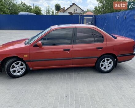 Красный Ниссан Примера, объемом двигателя 2 л и пробегом 399 тыс. км за 1450 $, фото 4 на Automoto.ua