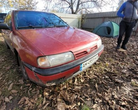 Красный Ниссан Примера, объемом двигателя 1.6 л и пробегом 200 тыс. км за 2000 $, фото 11 на Automoto.ua