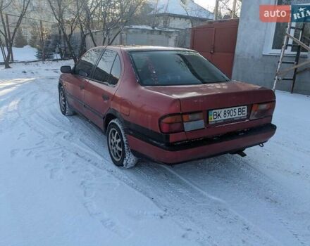 Красный Ниссан Примера, объемом двигателя 2 л и пробегом 434 тыс. км за 2100 $, фото 2 на Automoto.ua
