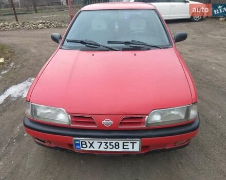 Красный Ниссан Примера, объемом двигателя 1.6 л и пробегом 230 тыс. км за 2500 $, фото 1 на Automoto.ua