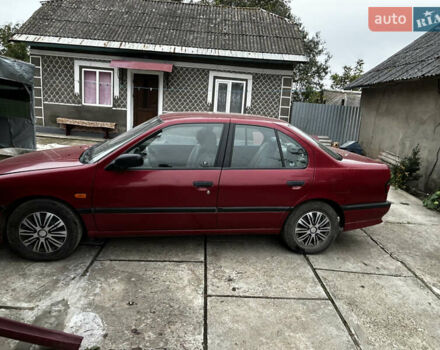 Красный Ниссан Примера, объемом двигателя 1.6 л и пробегом 180 тыс. км за 1500 $, фото 4 на Automoto.ua