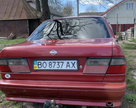 Красный Ниссан Примера, объемом двигателя 2 л и пробегом 329 тыс. км за 1800 $, фото 6 на Automoto.ua