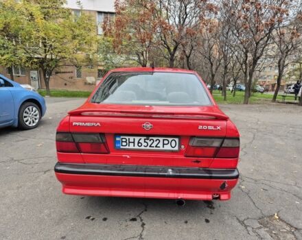 Красный Ниссан Примера, объемом двигателя 2 л и пробегом 470 тыс. км за 1800 $, фото 4 на Automoto.ua